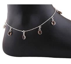 Cut Stone Anklets